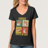 Corgis Check All My Boxes  Corgi T-Shirt (Vorderseite)