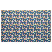 Corgis Donuts Fabric - niedliches Corgi Donut Desi Stoff (Fat Quarter (45,7 x 55,9 cm))