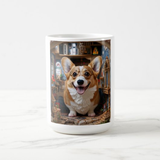 Corgis Haus Kaffeetasse (Mittel)
