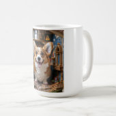 Corgis Haus Kaffeetasse (VorderseiteRechts)