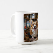 Corgis Haus Kaffeetasse (Vorderseite Links)