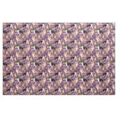 Corgis-Hunde-Wein lila Stoff (Fat Quarter (45,7 x 55,9 cm))