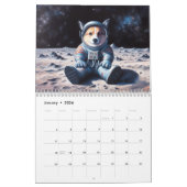 Corgis im Weltraum Kalender (Jan 2026)