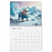 Corgis im Weltraum-Kalender Kalender (Feb 2027)