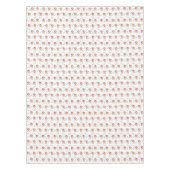 Corgis in Weihnachtsmannmützen Weihnachtsmuster Tischdecke (Vorderseite)