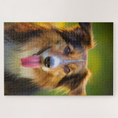 Corgis Lächeln Puzzle (Horizontal)