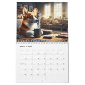 Corgis mit Kaffee! Kalender (Mär 2027)