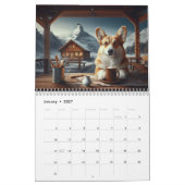 Corgis mit Kaffee! Kalender (Jan 2027)