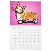 Corgis Off-Leash Art™ Vol. 1 Kalender (Feb 2027)