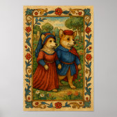 Corgi's Out on a Stroll Poster (Vorne)