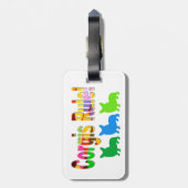 Corgis-Regel Gepäckanhänger (Rückseite vertikal)