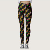 Corgis-Regel Leggings (Vorderseite)