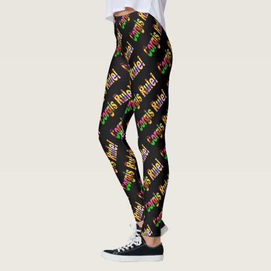Corgis-Regel Leggings (Links)