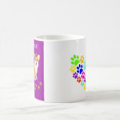 Corgis regieren lila kaffeetasse (Mittel)