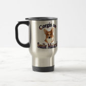 Corgis sind Lächeln-Hersteller-Reise-Tasse Reisebecher (Links)
