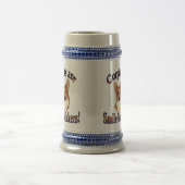 Corgis sind Lächeln-Hersteller-Tasse Bierglas (Mittel)
