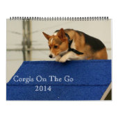 Corgis unterwegs2014 kalender (Titelbild)
