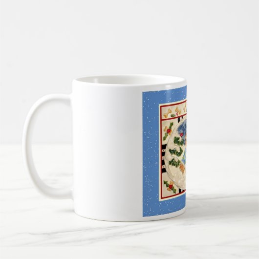 Corgisnowman-Tasse Kaffeetasse (Links)