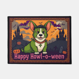 Corgistein Happy Howl-o-ween Fußmatte