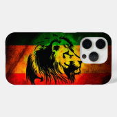 Cori rasta reggae Graffiti-Flagge Löwe Case-Mate iPhone Hülle (Rückseite (Horizontal))
