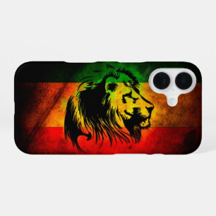 Cori rasta reggae Graffiti-Flagge Löwe iPhone 16 Hülle