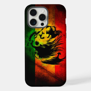 cori rasta reggae Graffiti Flagge Löwe iPhone 15 Pro Max Hülle