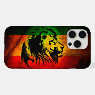 Cori rasta reggae Graffiti-Flagge Löwe iPhone 15 Pro Max Hülle