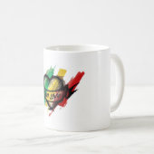 Cori Reith Rasta Liebe Reggae einer Kaffeetasse (VorderseiteRechts)