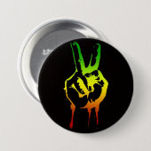 Cori Reith Rasta reggae Frieden Button (Vorne & Hinten)