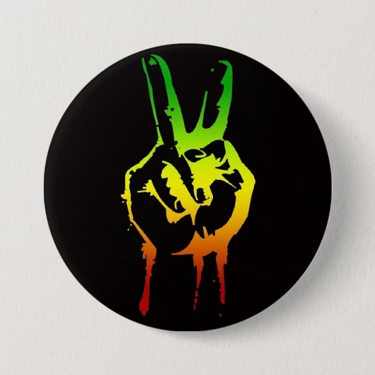 Cori Reith Rasta reggae Frieden Button (Vorderseite)