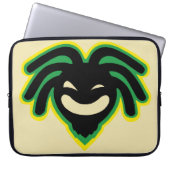 Cori Reith Rasta Reggae-Friedensgesicht Laptopschutzhülle (Vorderseite)