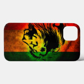Cori Reith Rasta reggae lion Case-Mate iPhone Hülle (Rückseite (Horizontal))