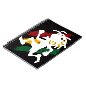 Cori Reith Rasta Reggae Notizblock (Linke Seite)