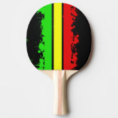 Cori Reith Rasta Reggae rasta Flaggen-Graffiti Tischtennis Schläger (Vorderseite)