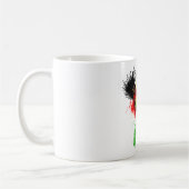 Cori Reith Rasta Reggae rasta Mann-Musik-Graffiti Kaffeetasse (Links)