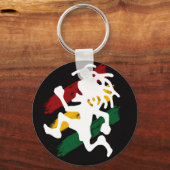 Cori Reith Rasta reggae Schlüsselanhänger (Vorderseite)