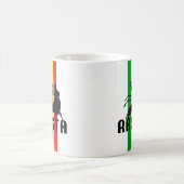Cori Reith Rasta Reggaefrieden Kaffeetasse (Mittel)