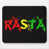 Cori Reith Rasta Reggaefrieden Mousepad (Vorne)
