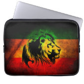 Cori Reith Rasta Reggaelöwe Laptopschutzhülle (Vorderseite)