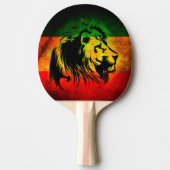 Cori Reith Rasta Reggaemusik rasta Flaggenlöwe Tischtennis Schläger (Vorderseite)