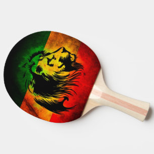 Cori Reith Rasta Reggaemusik rasta Flaggenlöwe Tischtennis Schläger