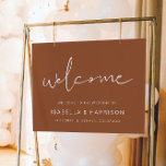 CORIANDER - Begrüßung der Bohemischen Burnt Orange Poster<br><div class="desc">Dieses Begrüßungszeichen besticht durch einen edlen, handgeschriebenen Schriftart und ein modernes minimalistisches Design. Editieren Sie alle Farben und *most* Formulierungen, um Ihren Anforderungen gerecht zu werden. Dieses Begrüßungszeichen ist die perfekte Ergänzung zu Ihrem modernen, zeitgenössischen, industriellen oder böhmischen Hochzeitsfest. Dieses Schild weist einen Boho-Erdton in Orange auf, aber alle Farben...</div>