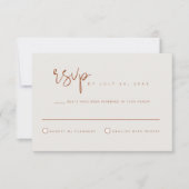 CORIANDER - Bohemisch Earth Tone Burnt Orange UAWG Einladung (Vorderseite)