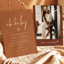 CORIANDER Bohemisch Terracotta Oh Baby Dusche