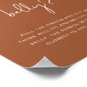 CORIANDER Bohemisch, wie groß ihr Bauchspiel ist Poster (Ecke)