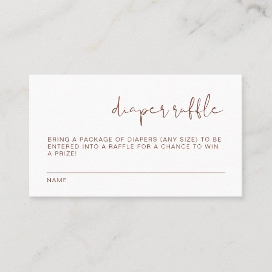 CORIANDER Boho Rust farbenfrohe Windeldrehkarte Platzkarte (Vorderseite)