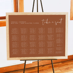 CORIANDER Modern Terracotta auf dem Monte Tamaro Poster