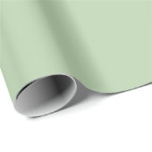 Coriander Solid Plain Color Geschenkpapier (Rolleneckpunkt)