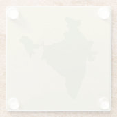 Coriander Spice Moods Indien Glasuntersetzer (Rückseite)