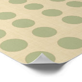 Coriander Spice Moods Punkte Poster (Ecke)